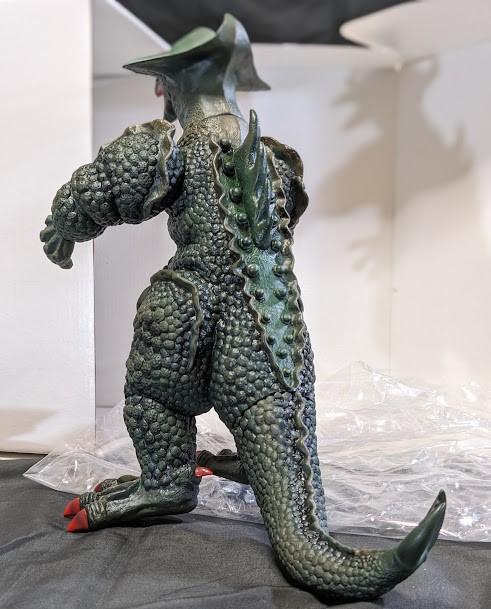 宇宙大怪獣ギララ（エクスプラス）箱付ソフビフィギュア : 恐竜怪獣大