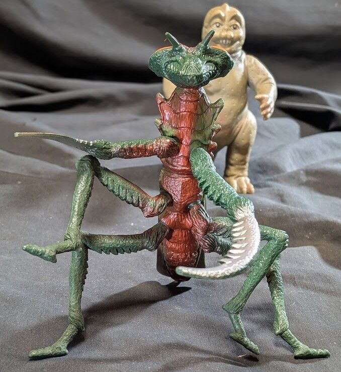 ミニラ＆カマキラス「ゴジラの息子」（バンダイ）ソフビフィギュア2体