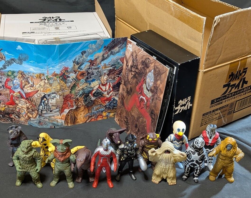 ウルトラファイト」スーパーアルティメットDVDBOX特典フィギュア