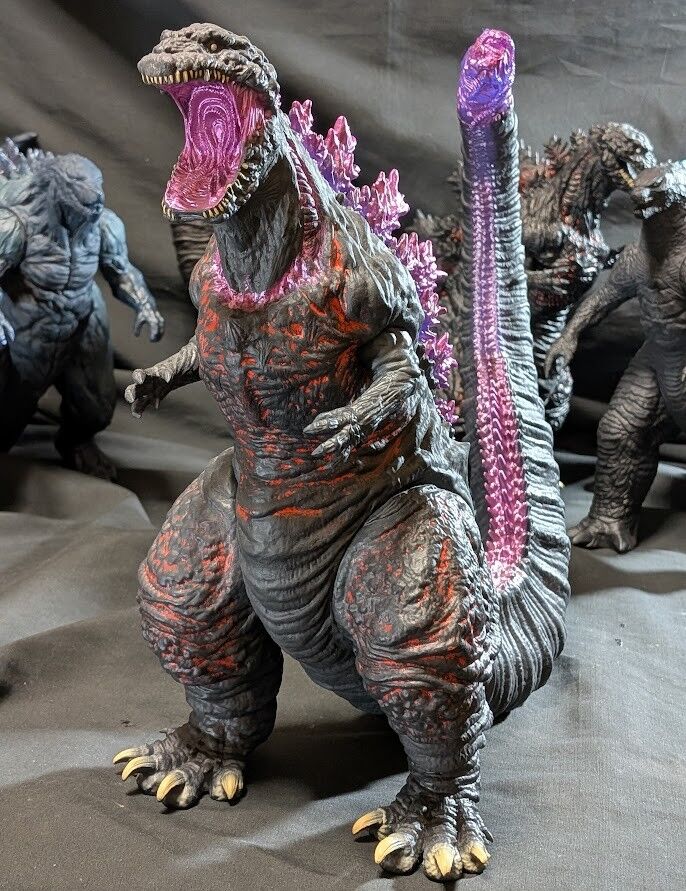 シン・ゴジラ クライマックスVer.他（バンダイ）怪獣王シリーズ4体 