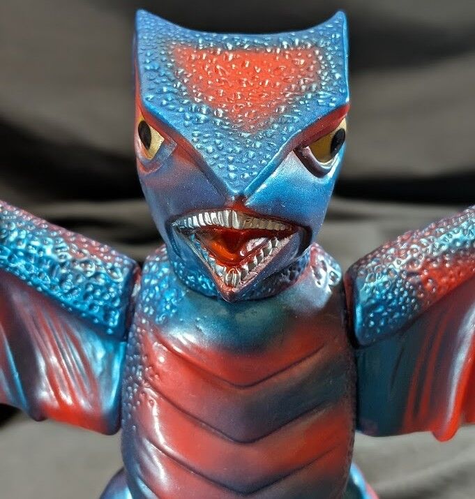 ギャオス（マルサン）電撃怪獣大作戦ソフビフィギュア : 恐竜怪獣大