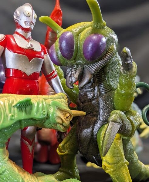 ウルトラマングレート＆登場怪獣（バンダイ）ソフビフィギュア6体