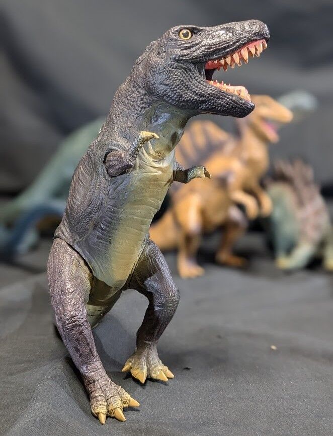 昭和レトロ恐竜(ツクダホビー)ソフビフィギュア6体セット 昭和レトロ恐竜(ツクダホビー)ソフビフィギュア6体セット