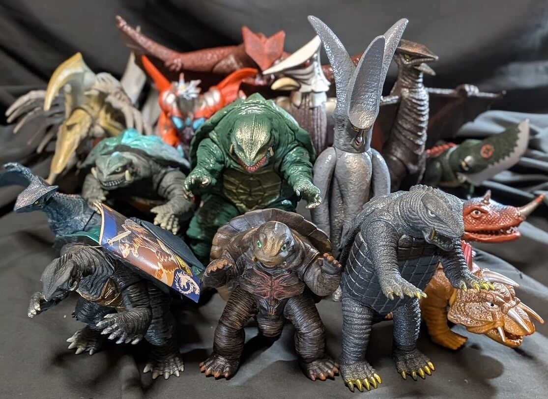 昭和～平成ガメラ＆登場怪獣（バンダイ）ソフビフィギュア