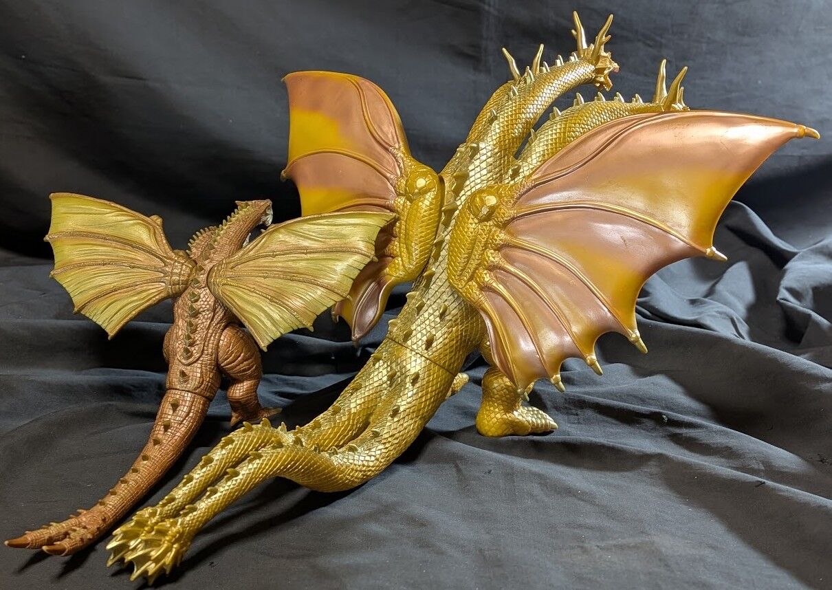 キングギドラ＆白亜紀ギドラ「平成モスラ3」登場怪獣（バンダイ