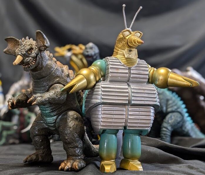 昭和ゴジラ東宝チャンピオンまつり（バンダイ）ソフビコンプリート19体