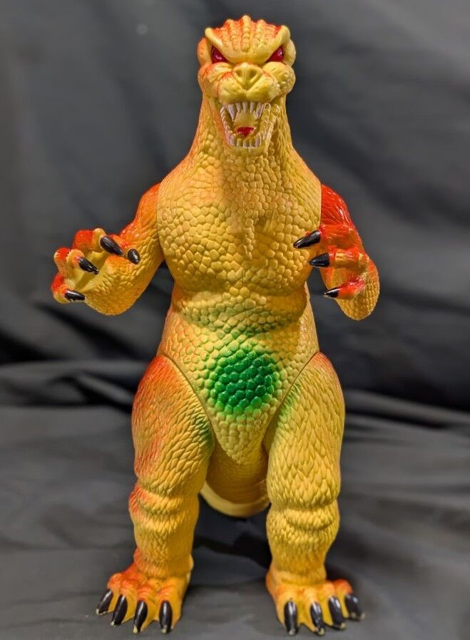 平成ゴジラ（メーカー不詳）無版権ソフビフィギュア 平成ゴジラ（メーカー不詳）無版権ソフビフィギュア : 恐竜怪獣大進撃