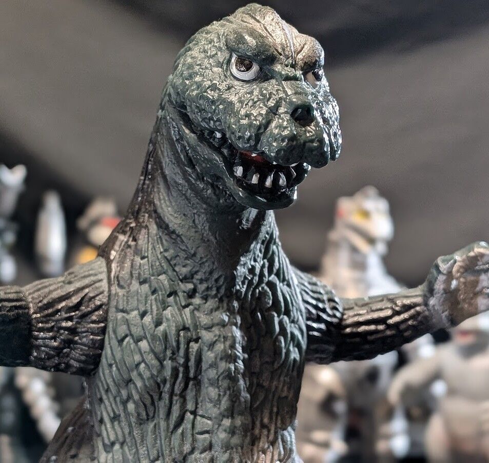 昭和ゴジラ・ミニラ・バラゴン・モゲラ・メカゴジラ他（バンダイ）ソフビ９体セット 昭和ゴジラ・ミニラ・メカゴジラ・モスラ・アンギラス他（バンダイ