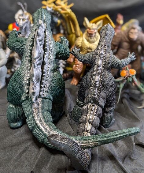 昭和ゴジラ東宝チャンピオンまつり（バンダイ）ソフビコンプリート19体