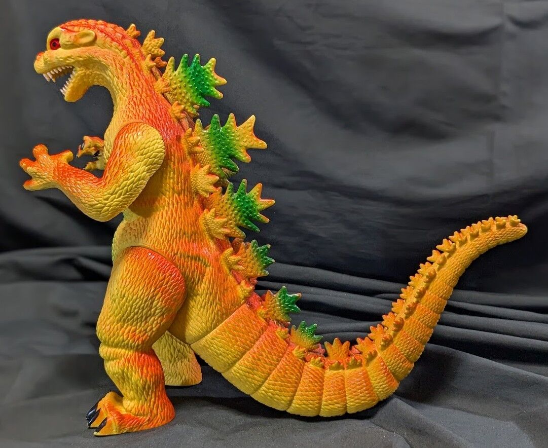 平成ゴジラ（メーカー不詳）無版権ソフビフィギュア : 恐竜怪獣