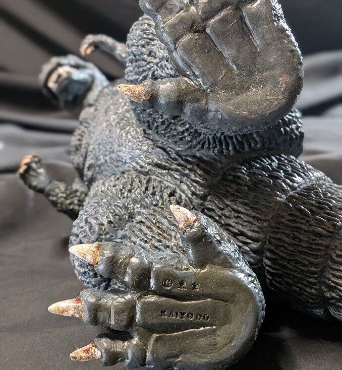 ゴジラ1954（海洋堂）ソフビ ガレージキット 塗装済完成品 : 恐竜怪獣
