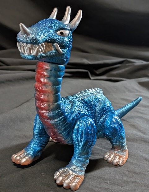 ミドロン「スペクトルマン」登場怪獣（マスダヤ復刻）ソフビフィギュア