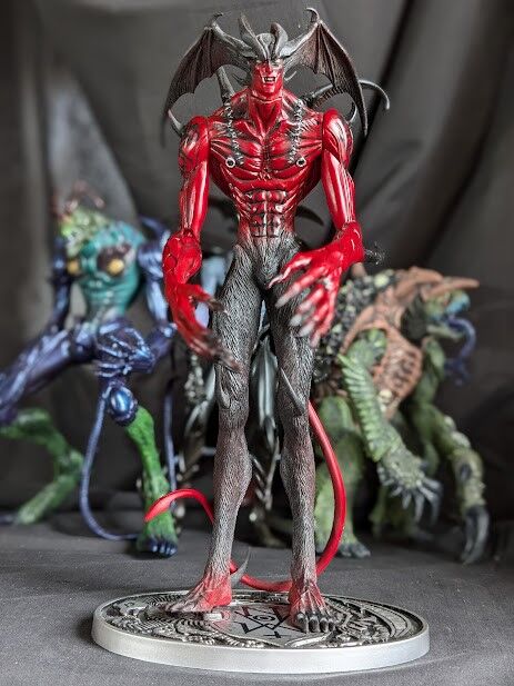 デビルマン（フューチャーモデルズ）開封済4体セット : 恐竜怪獣大