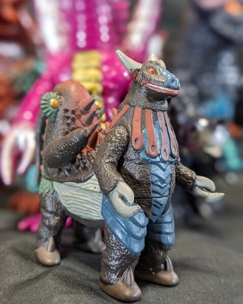 ウルトラマンA＆登場怪獣・宇宙人（バンダイ）ソフビ17体セ