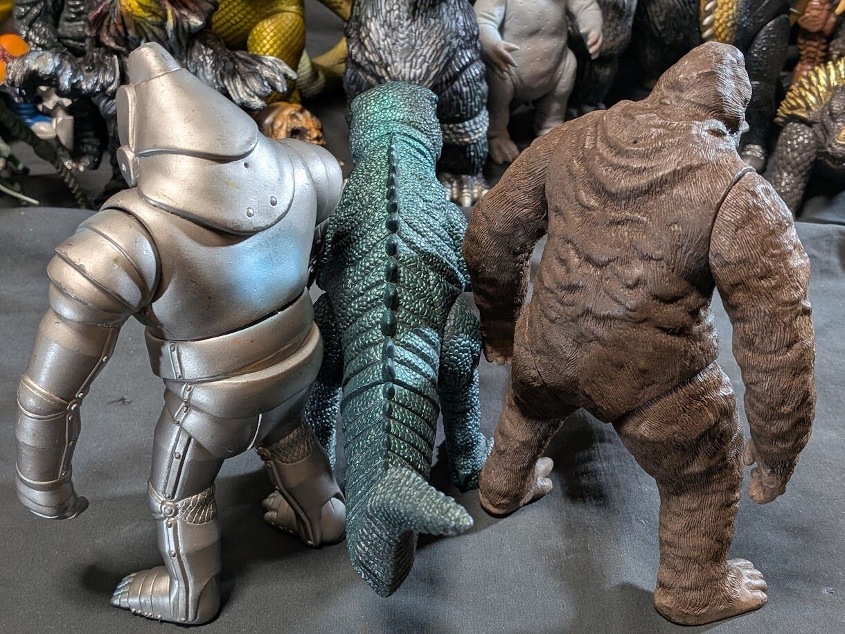 昭和ゴジラ東宝チャンピオンまつり（バンダイ）ソフビコンプリート20体
