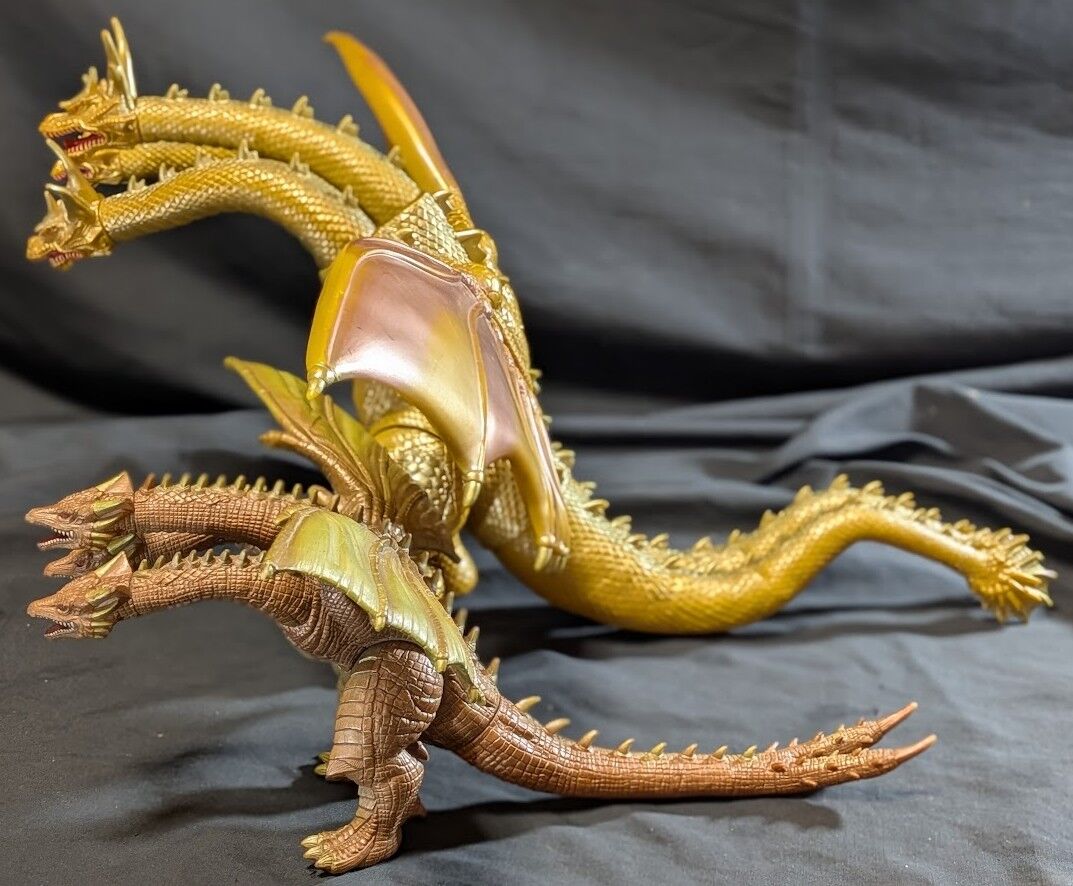 キングギドラ＆白亜紀ギドラ「平成モスラ3」登場怪獣（バンダイ