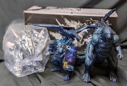 ゴジラ×メガギラス セット（バンダイ）未開封新品ソフビ