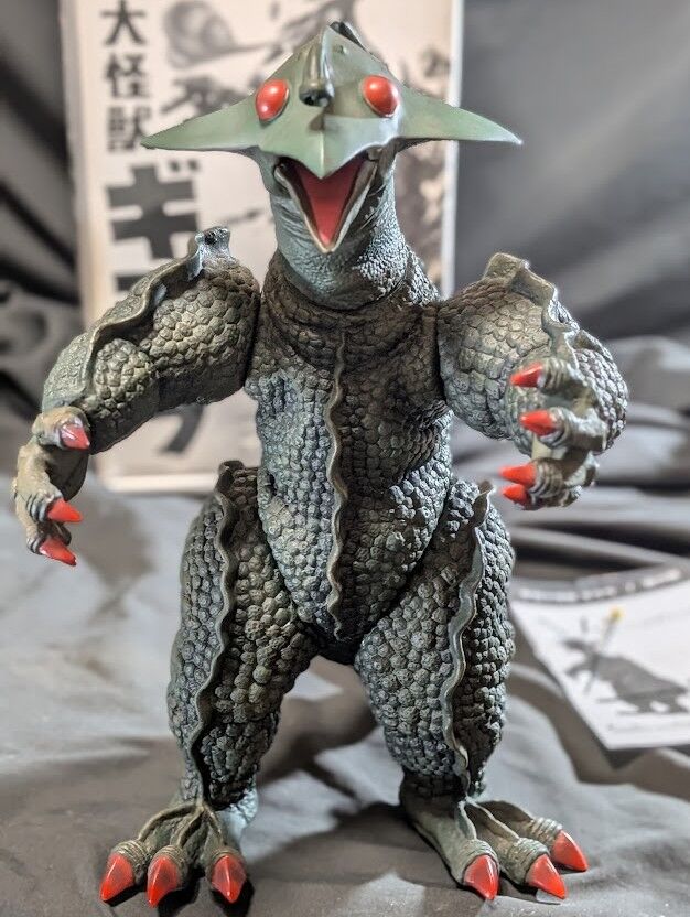 宇宙大怪獣ギララ（エクスプラス）箱付ソフビフィギュア : 恐竜怪獣大