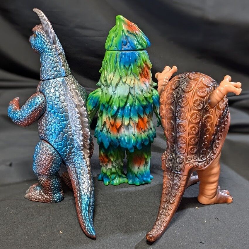 タッコング＆ザザーン＆アーストロン　帰マン怪獣（ブルマァク復刻）ソフビ３体セット タッコング・ザザーン・アーストロン 帰ってきたウルトラマン登場怪獣