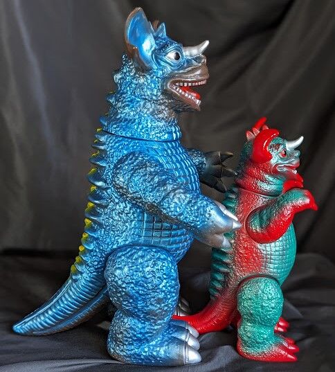 ジャイアント＆スタンダード・バラゴン（ブルマァク復刻・マルサン