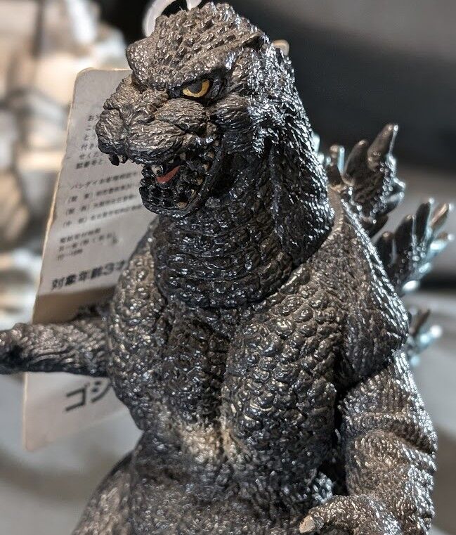 平成ＶＳゴジラ＆メカゴジラ（バンダイ）タグ付ソフビフィギュア２体セット 平成VSゴジラ＆メカゴジラ（バンダイ）タグ付ソフビフィギュア2体