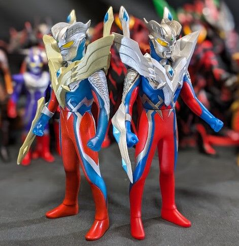 ウルトラマンゼロ＆カイザーベリアル＆ＥＸゴモラ（バンダイ）ソフビ12体セット ウルトラマンゼロ＆カイザーベリアル＆EXゴモラ（バンダイ）ソフビ12