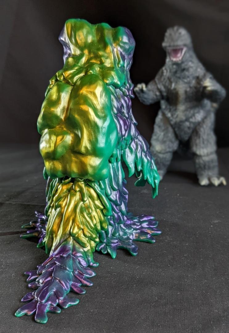 ゴジラ対ヘドラ（Y・MSF）ソフビフィギュア2体セット