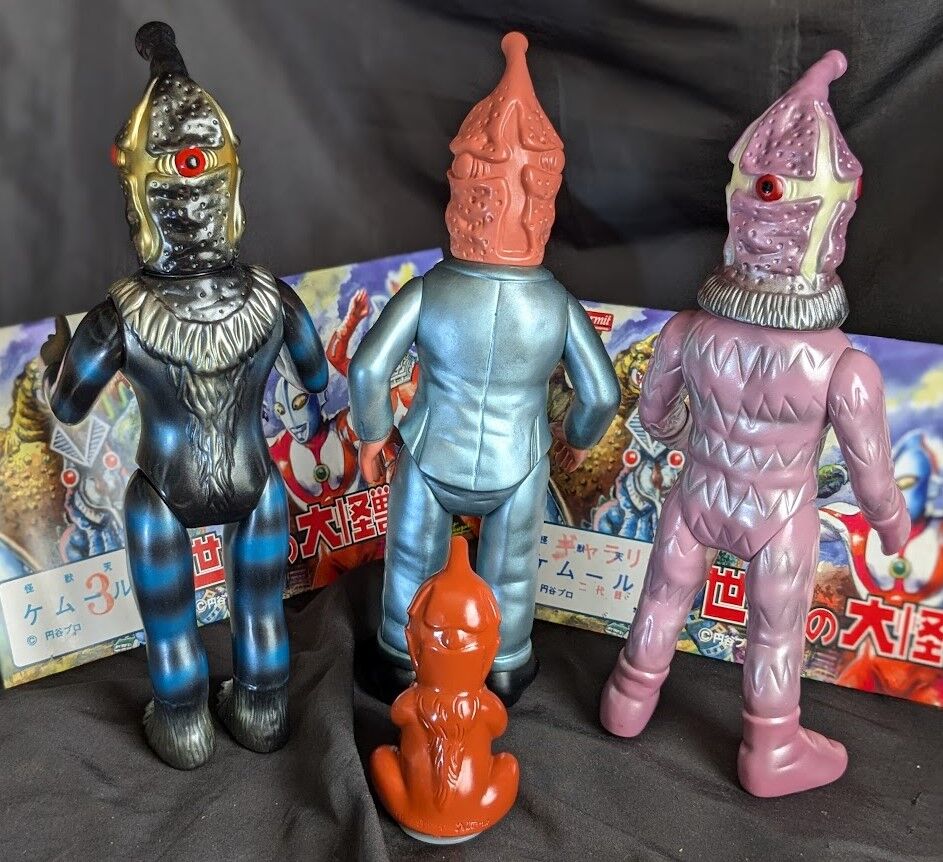 ケムール人＋ミニ＆二代目＆ゼットン星人（マーミット）世紀の大怪獣