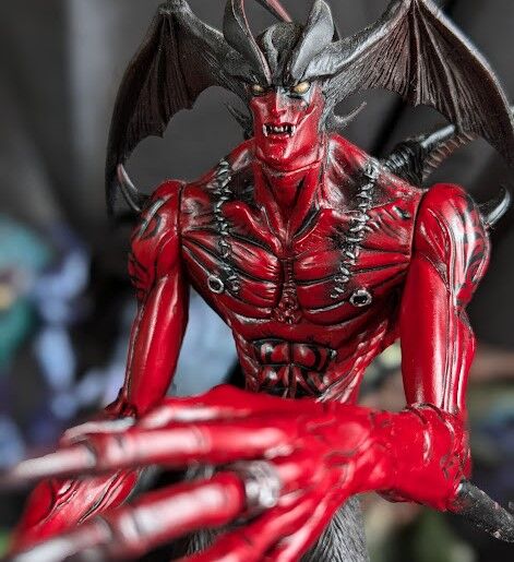 デビルマン（フューチャーモデルズ）開封済4体セット : 恐竜怪獣大