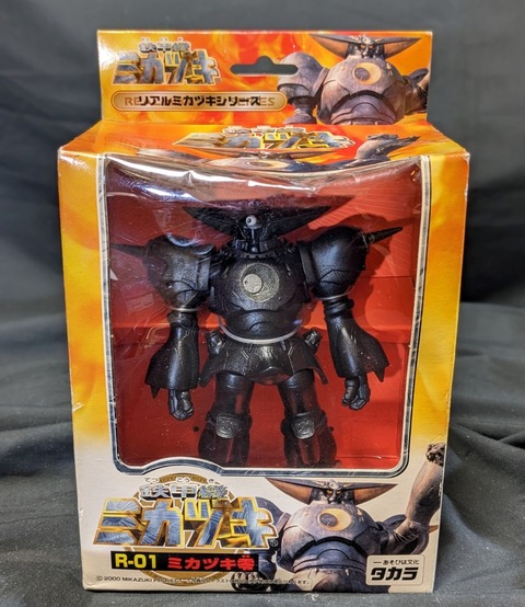 鉄甲機ミカヅキ＆登場イドム（タカラ）PVCフィギュア6体セット