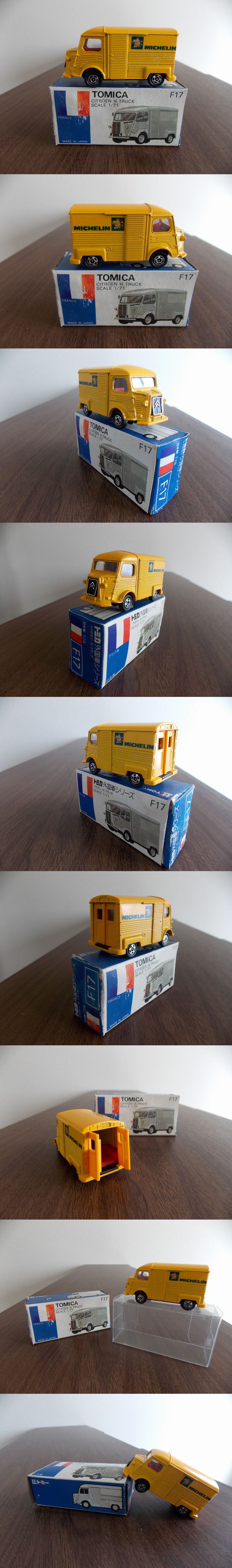 ＊430 トミカ　外国車シリーズ　シトロエン　H　トラック　サスペンション　後部ドア開閉　程度良いです　透明ケース付き