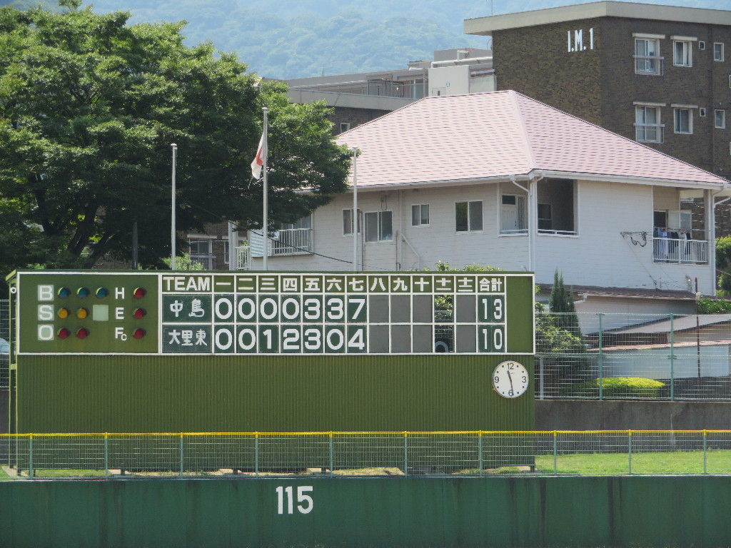 （ベ）市長杯・熊日・8月練習試合結果 大里東少年野球クラブ 