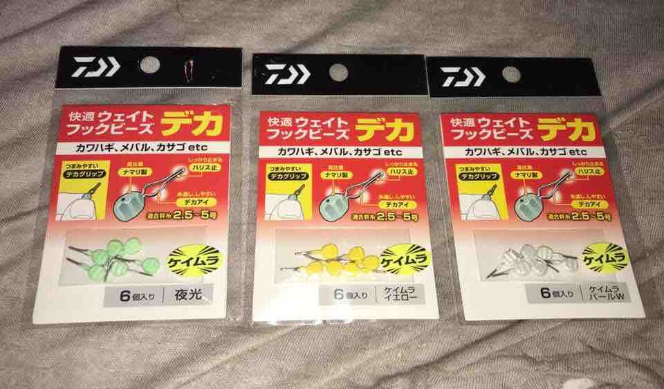 2019カワハギ新製品インプレッション 小物仕掛け類1 今週のみや