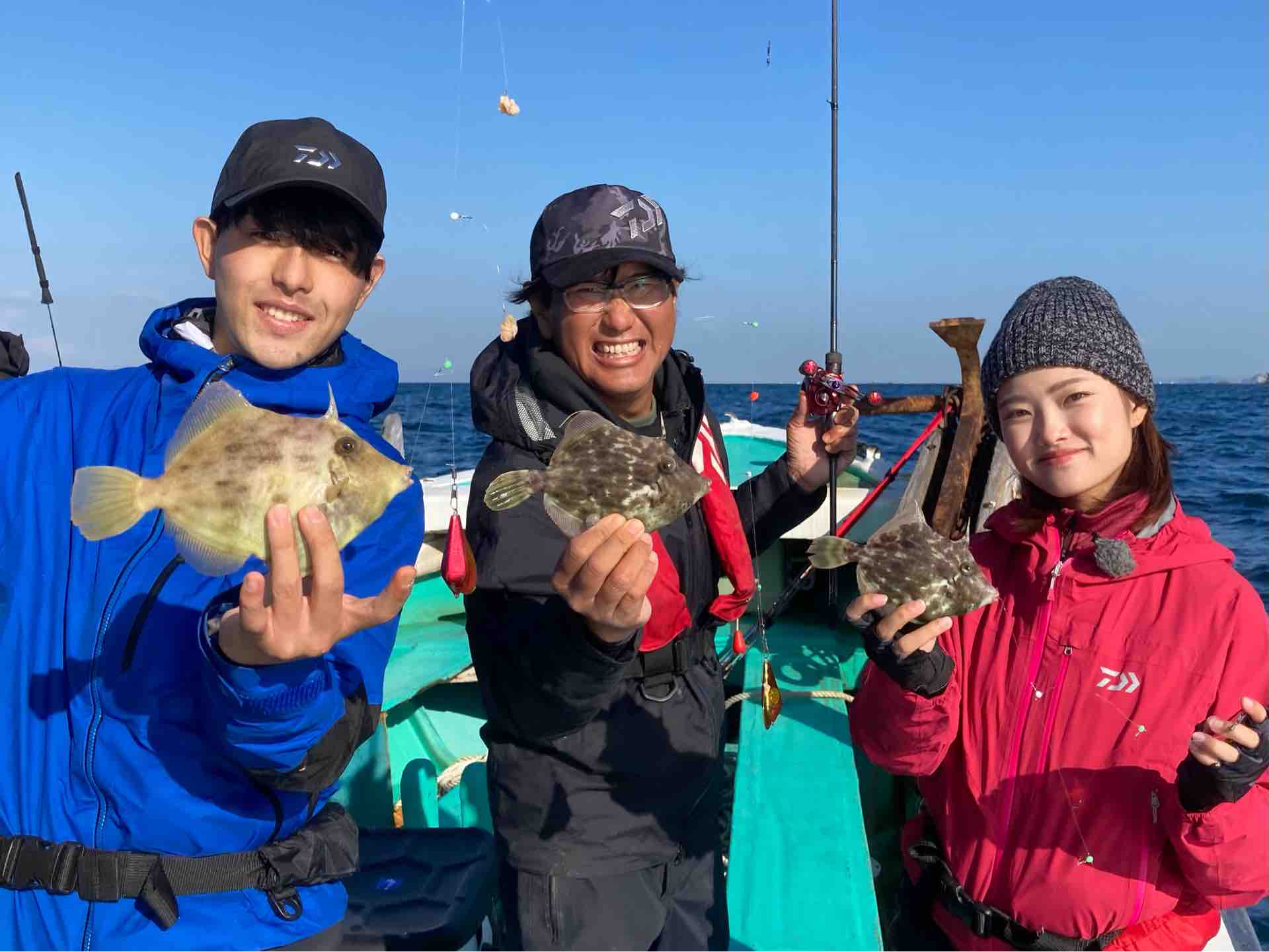 全国的に人気再急上昇中の船カワハギ釣り 今週のみや