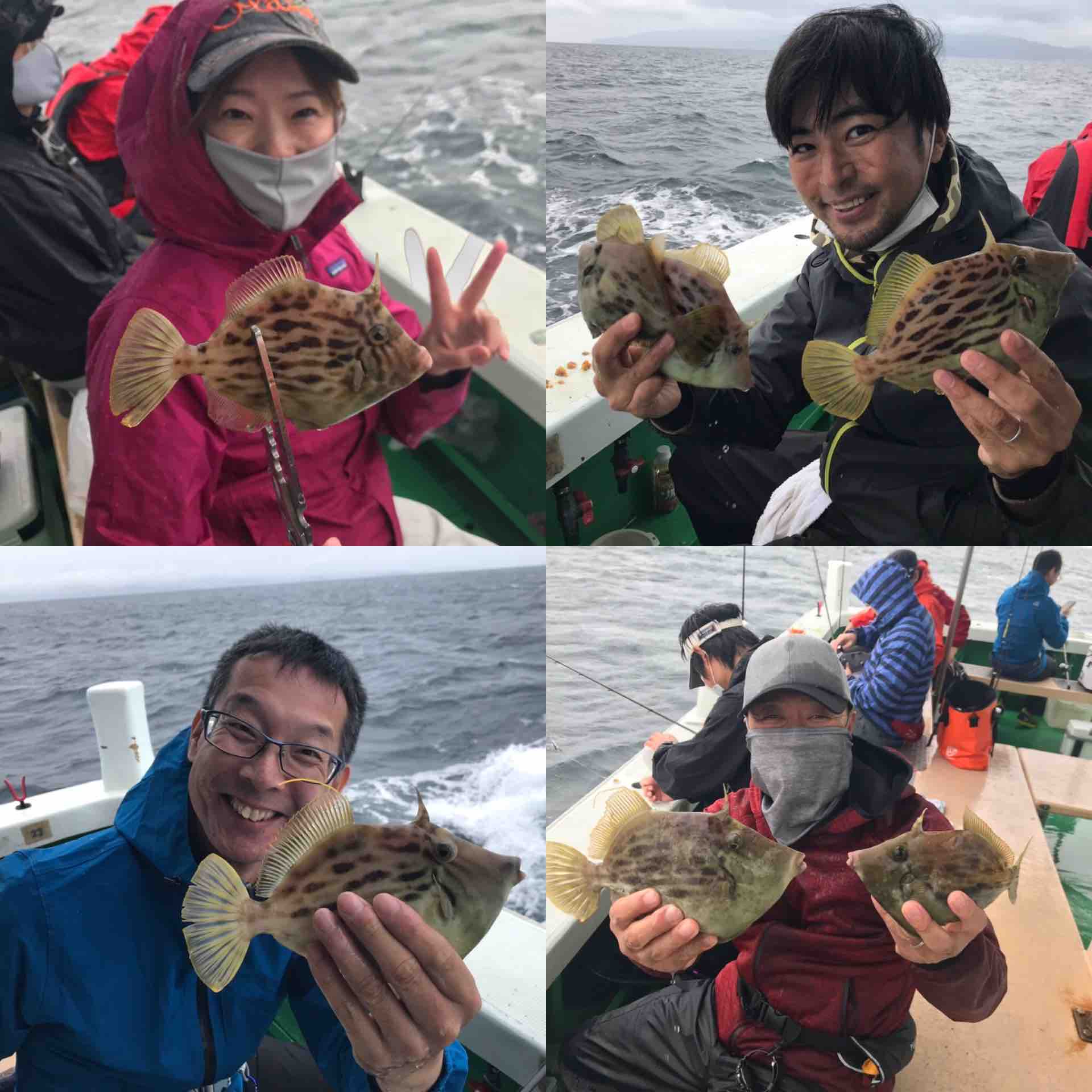 大盛況の 関西カワハギ釣り In 三邦丸さん 宮澤幸則