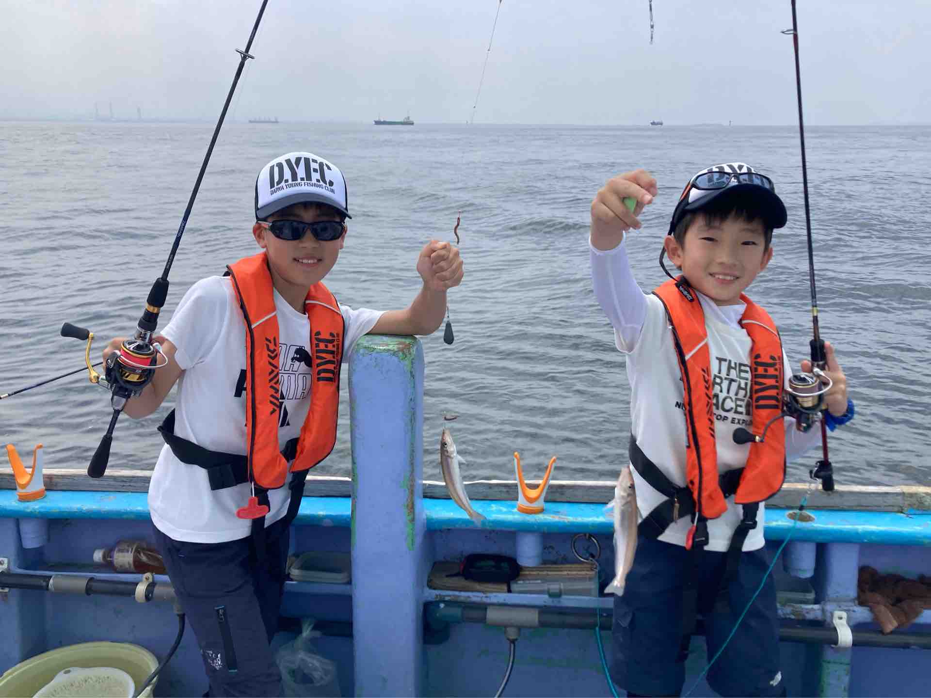 今日はDYFC（ダイワヤングフィッシングクラブ）in平和島でー