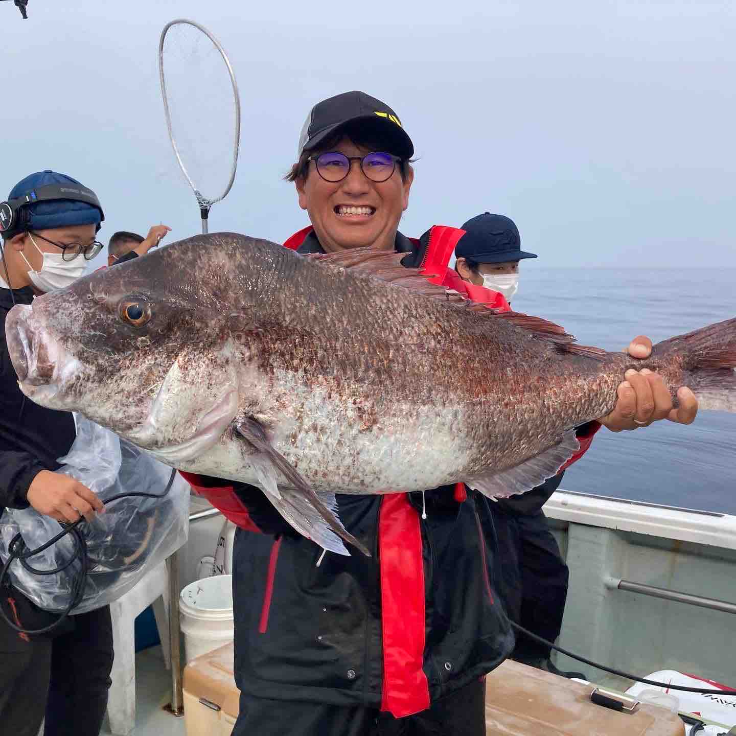 コマセのマダイ釣り自身3番目の大ダイゲット 宮澤幸則