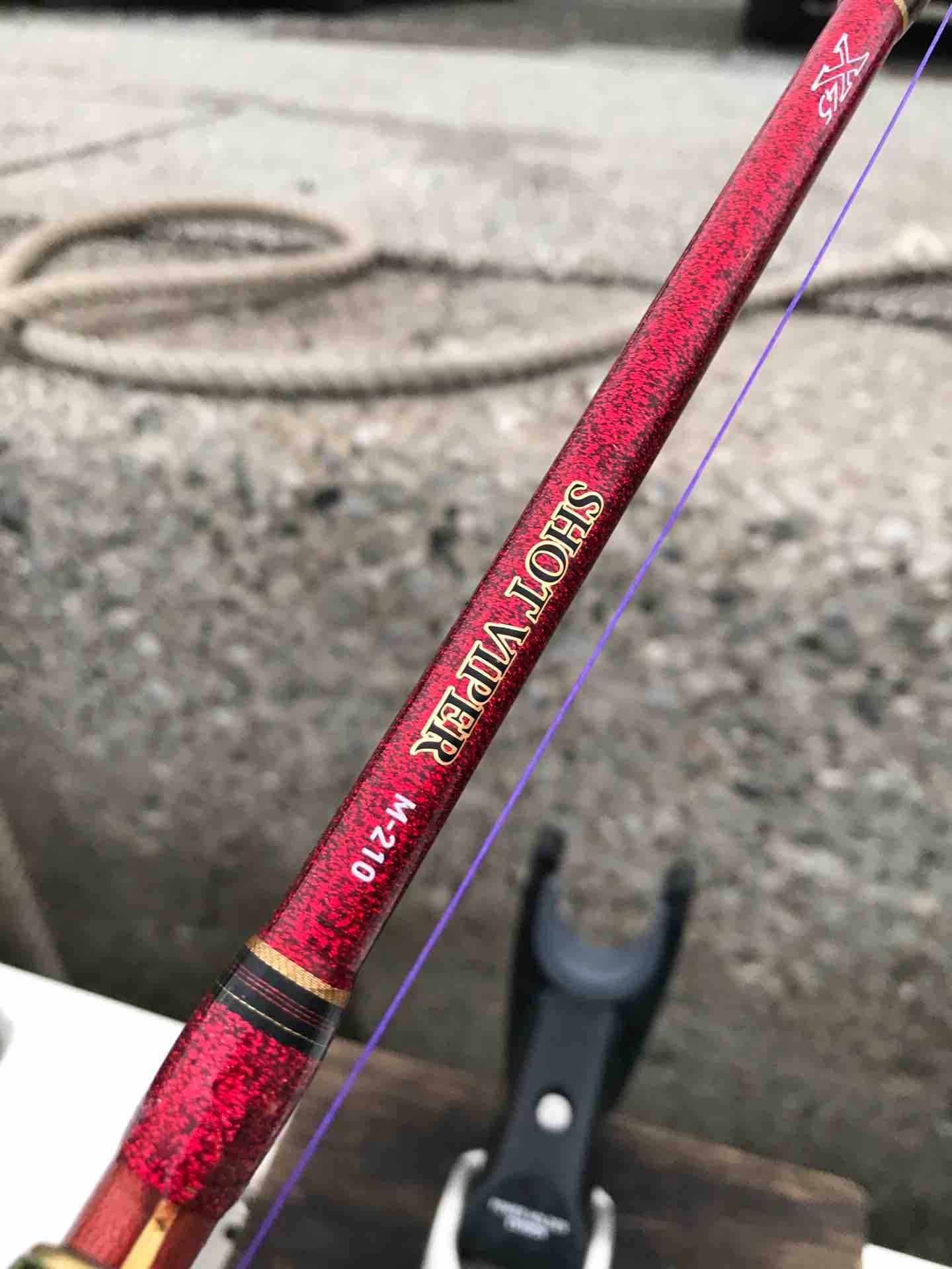 ダイワ ショットバイパーM210 おさえ 船釣竿