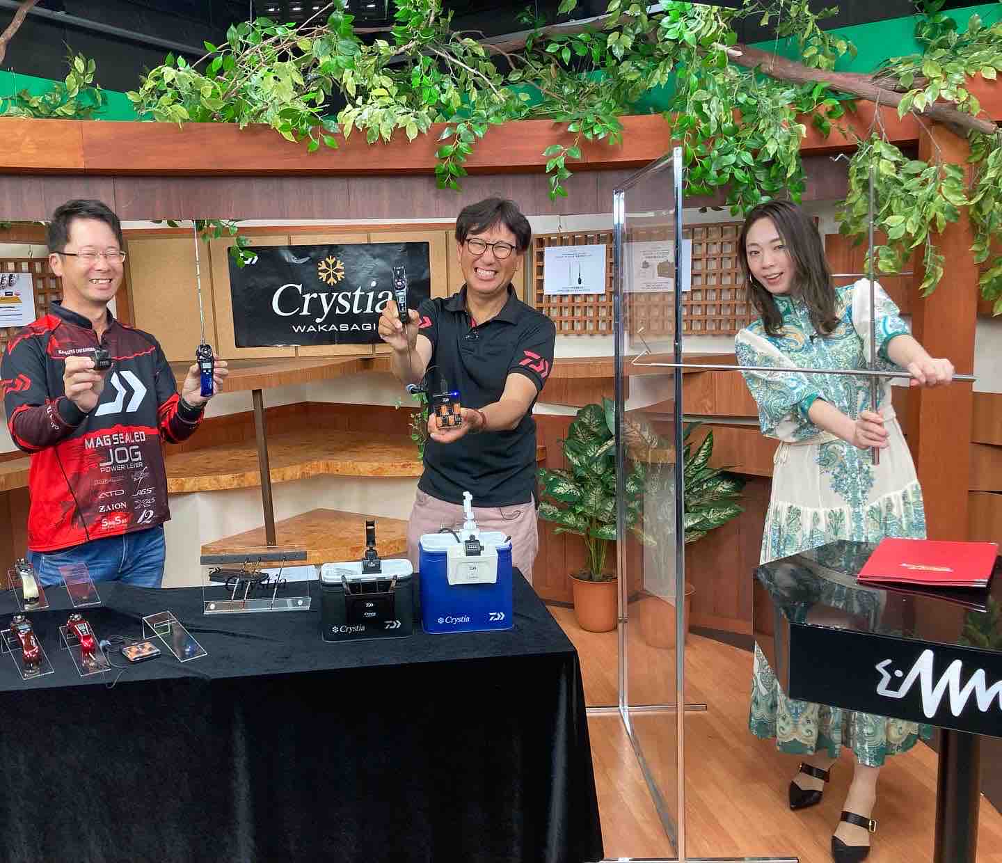 ワカサギマニアックス22 23クリスティア新製品インプレッション撮影 今週のみや