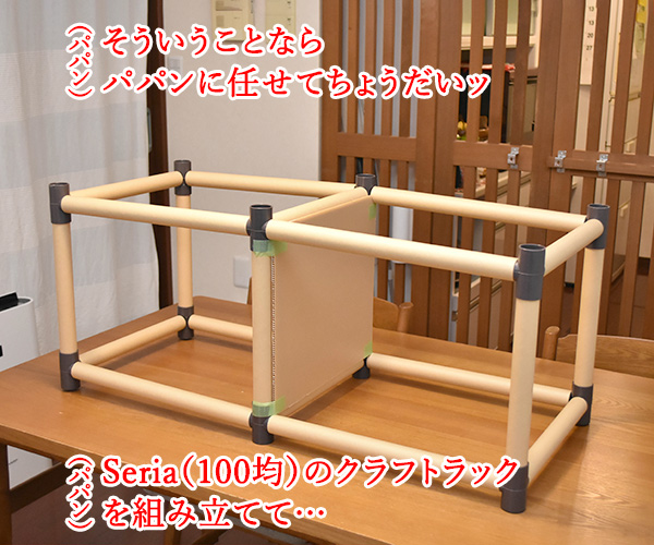 すごい寒波がきてるのよッ 猫の写真で4コマ漫画 2コマ目ッ