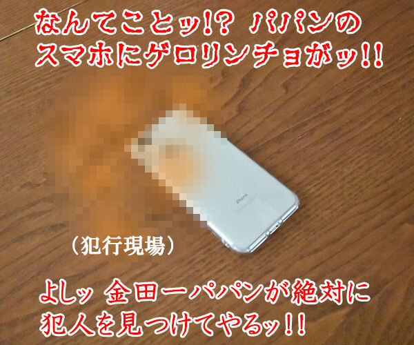 金田一パパンの事件簿 スマホゲロリンチョ事件 あずきさんとだいずさん Powered By ライブドアブログ