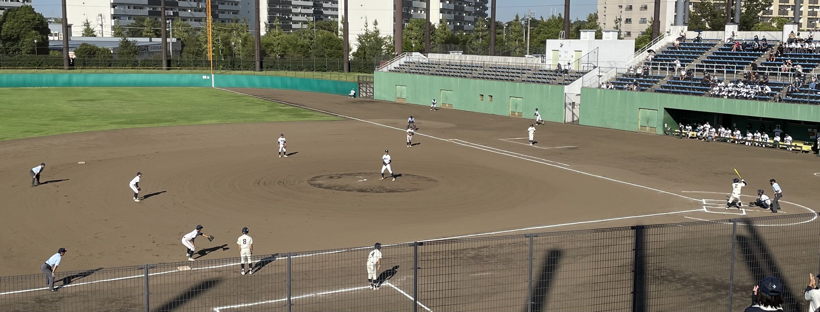 高校野球 秋季県大会3回戦 桐蔭学園vs白山 光泰 観戦記等