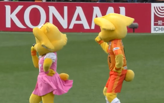 パルちゃんとピカルちゃんが清水エスパルスのスポンサーを紹介する ｊリーグマスコットのことばかり考えるブログ