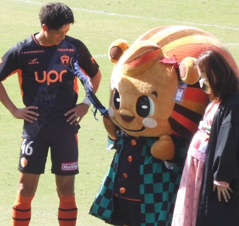 レノ丸 レノファ山口 大中小 ぬいぐるみ 2/18 プレシーズンマッチで新