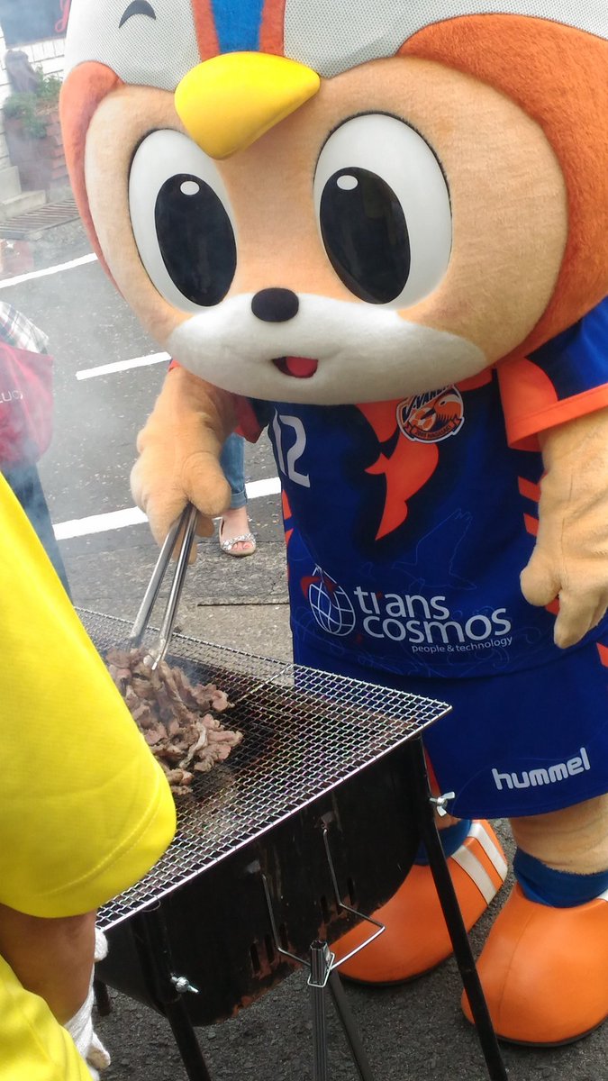 荒ぶるヴィヴィくん 慌てるヴィヴィくん ｊリーグマスコットのことばかり考えるブログ