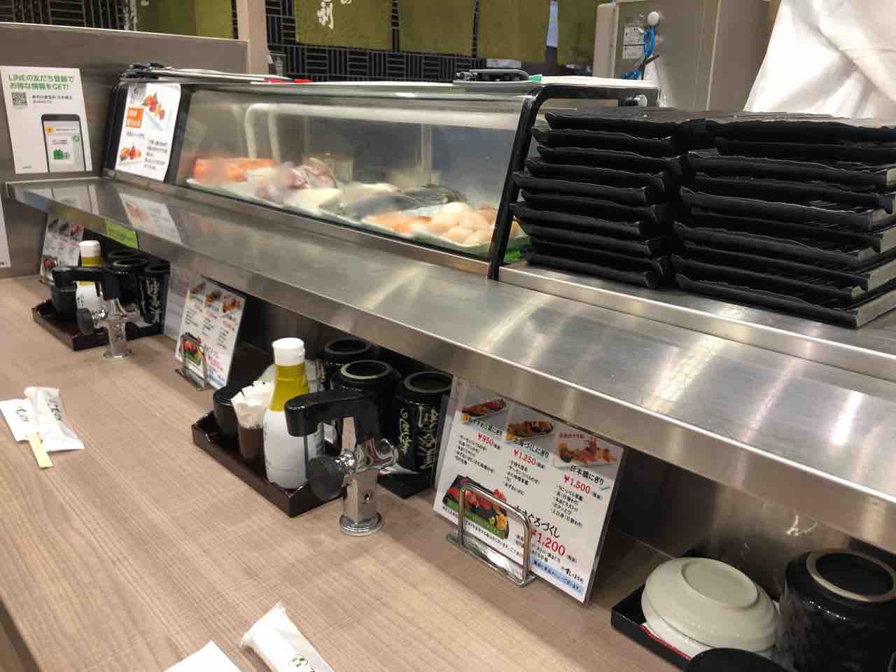 日本橋高島屋の 梅丘 すしの美登利 みどり にて Cp抜群の立ち食い寿司 Dales Mivisのラーメン 一人飲みなど