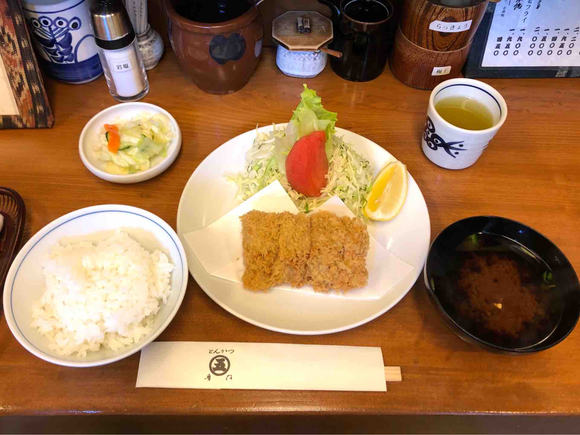 秋葉原の「丸五」にて 特ヒレかつセット : Dales Mivisのラーメン 