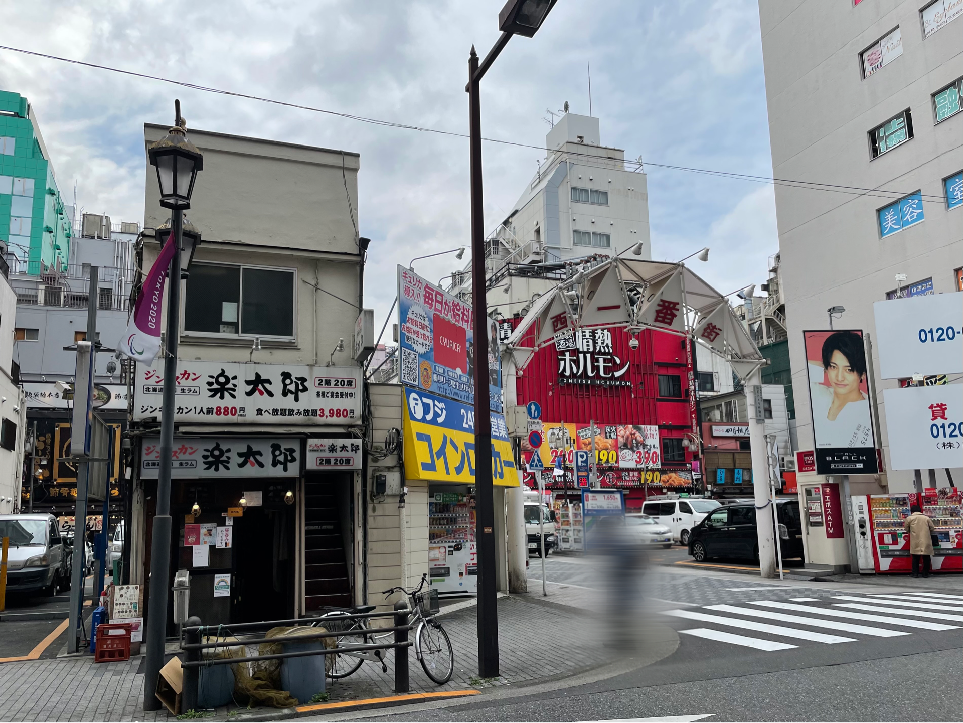 池袋の ジンギスカン楽太郎 にて 期間限定 生ラムジンギスカン定食 Dales Mivisのラーメン 一人飲みなど