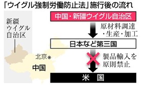 ウイグル強制労働