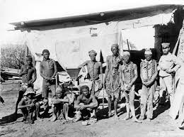 ナミビア　ドイツ　植民地　鎖